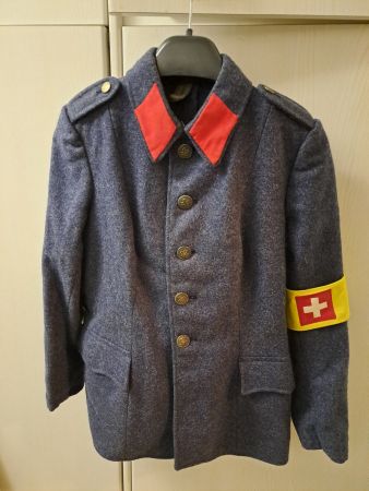 Jacke  Passiverluftschutz, sehr Selten, Neuwertig, Gr. 48.
