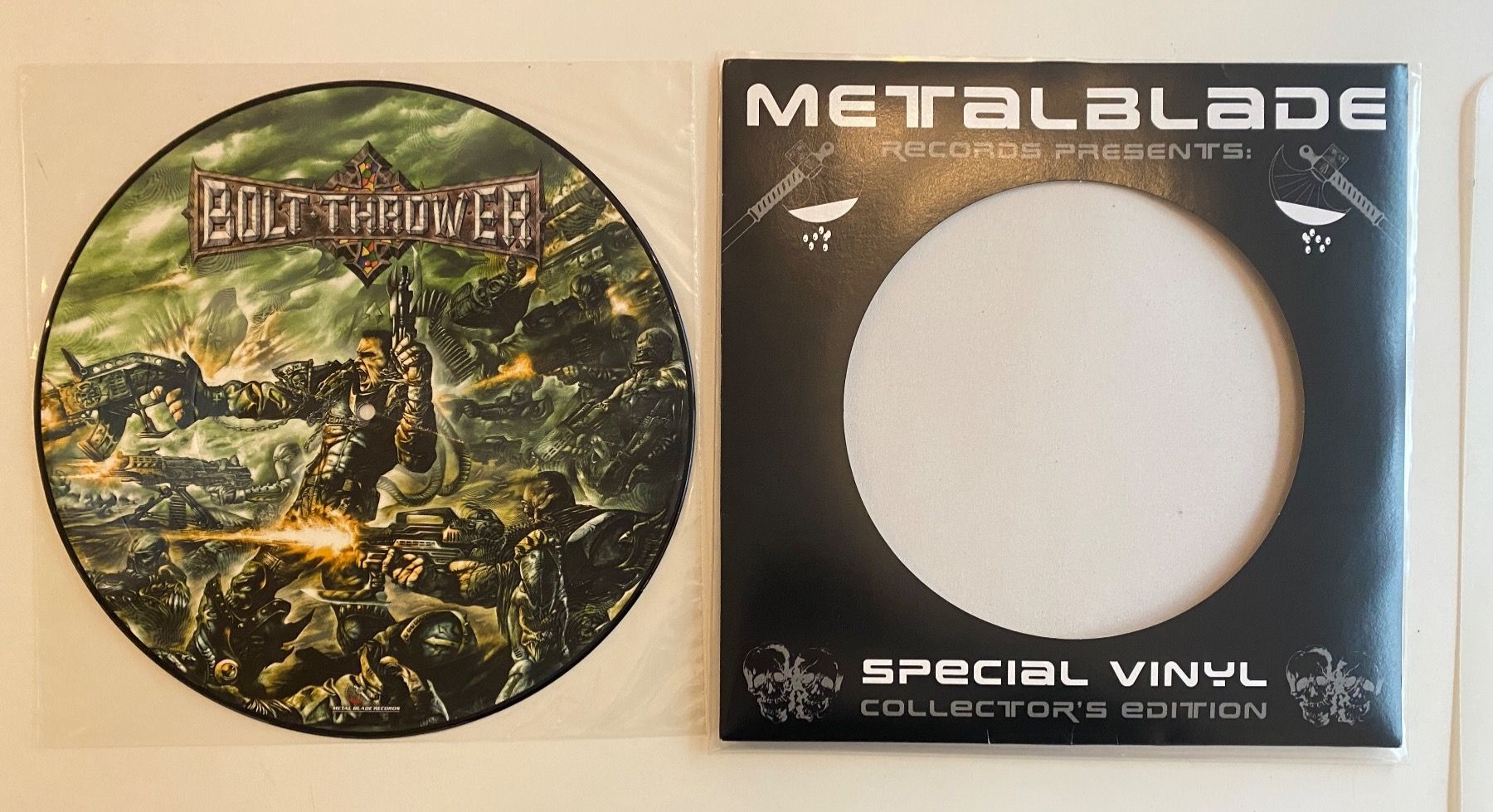 Dischi in vinile: BOLT THROWER - limitierte Picture Disc - Honour Valour - RAR – Usato da Egg b. Zürich venduto da superman1975