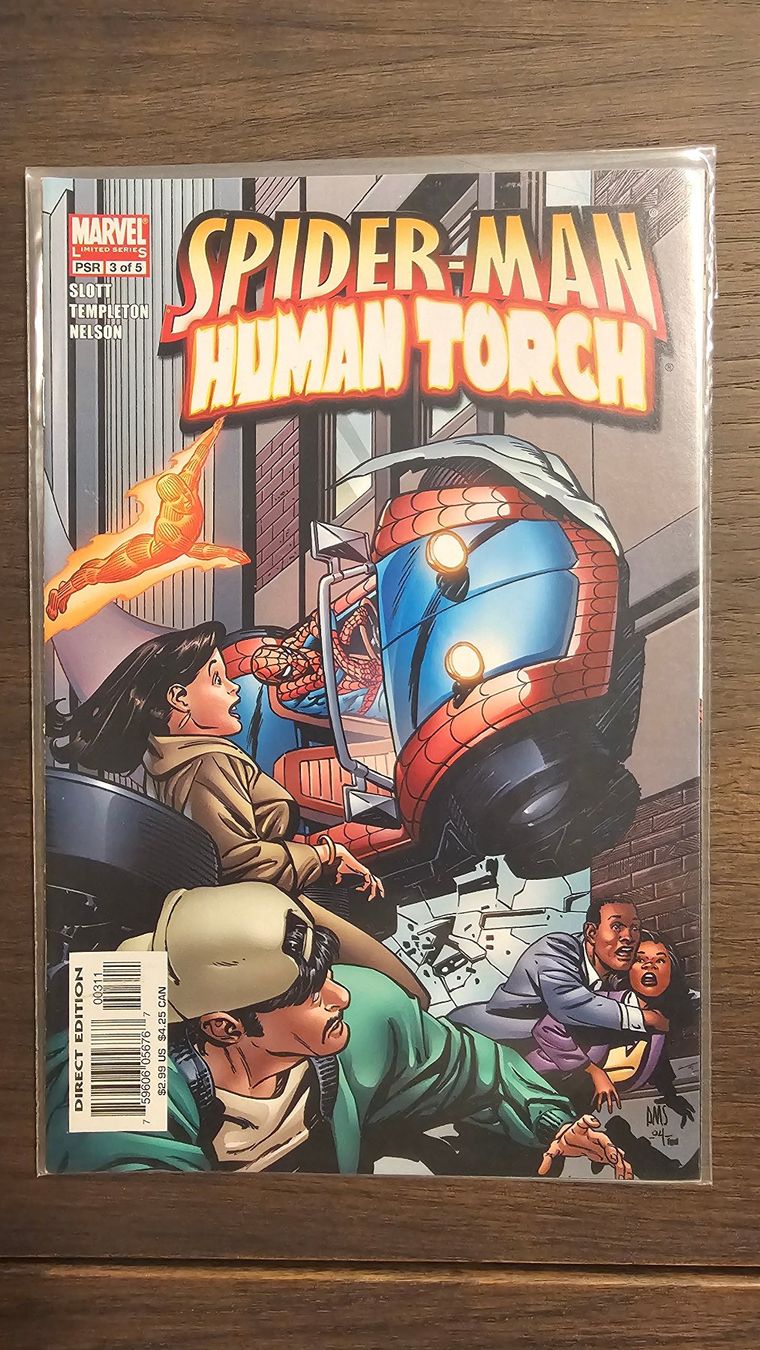 Fumetti: Comics Marvel Spider-man/Human Torch - Issues #1-5 2005 ENG – Nuovo (secondo la descrizione) da Meyrin venduto da bigjoejr69 3