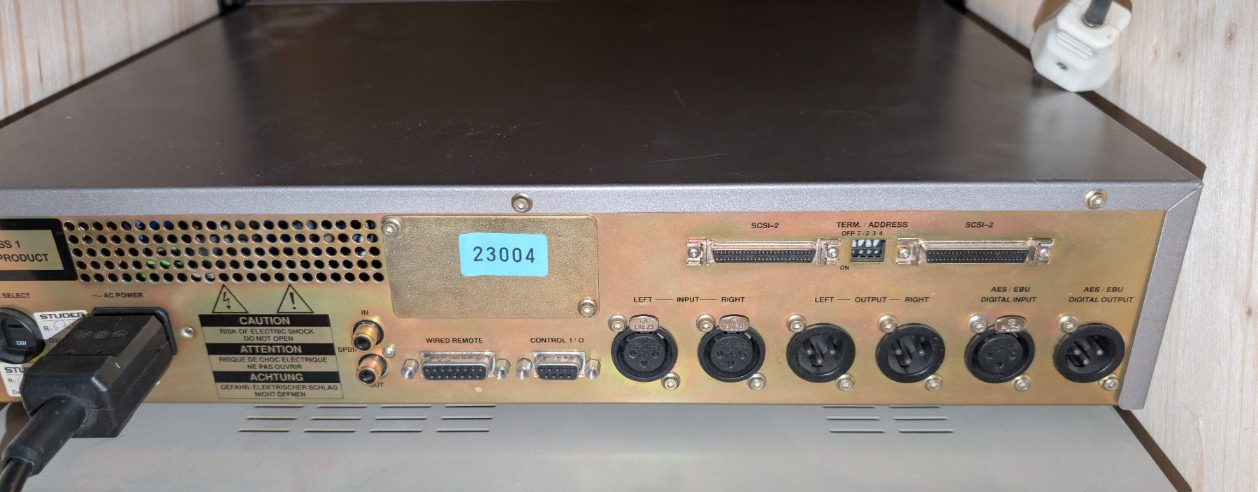 Studer Console di mixaggio: Studer D741 Pro Studio-Equipment – Usato da Löhningen venduto da Guadian_90 3