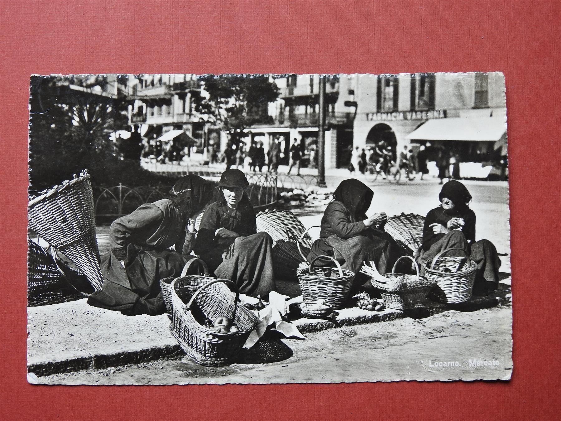 Cartoline postali: Locarno - Mercato – Usato da Rain venduto da 999-800-K