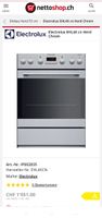 Backofen Electrolux EHL4XCN Chrom & Keramik Kochfeld