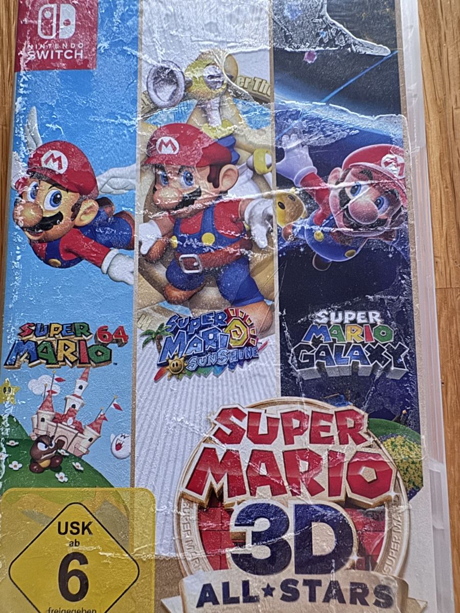 Giochi: Super Mario 3D All-Stars Nintendo Switch mit Hülle – Usato da Stein AG venduto da ellenacleofea