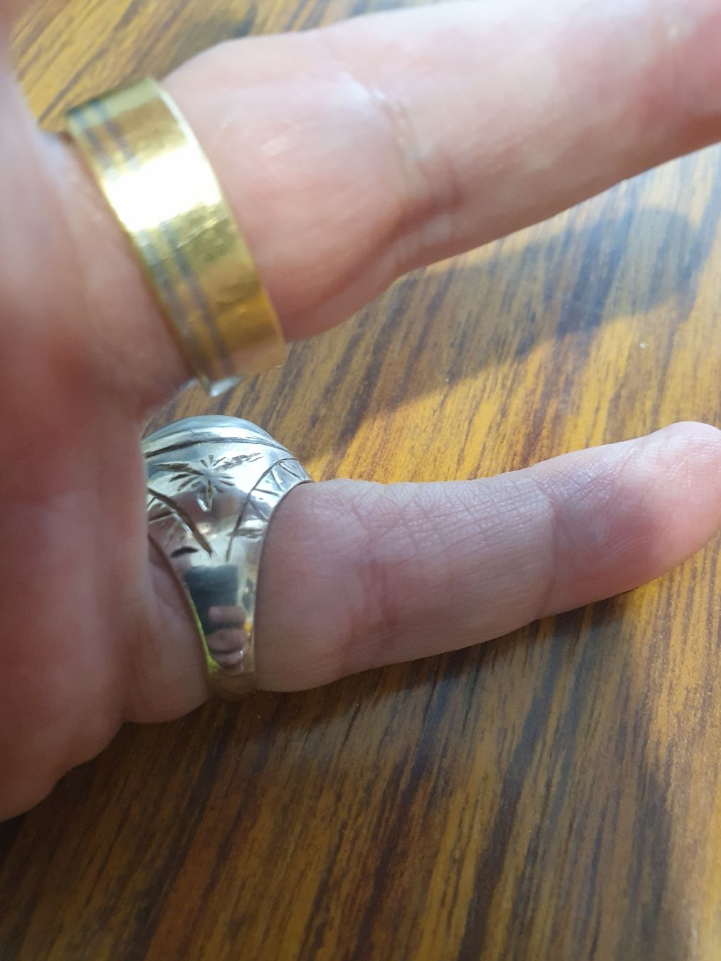 Anelli: Vintage Silber Achat Ring für Sie oder Ihn – Usato da Wohlen AG venduto da palmsprings 4