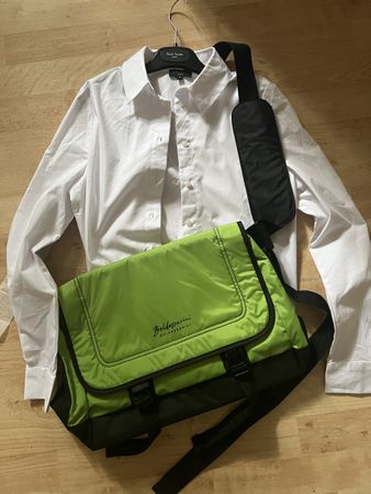 Baldesarini Laptop Bag Green Neu