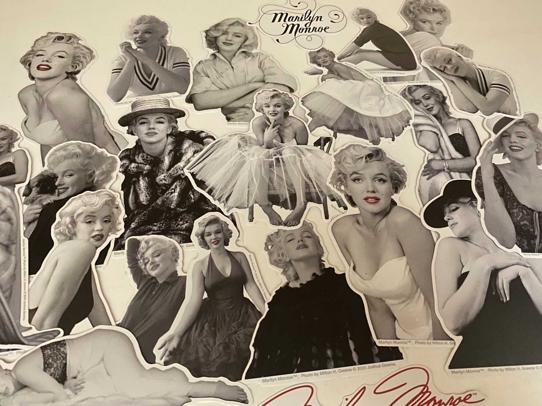 Sticker: 23 Stickers : Marilyn Monroe – Nuovo (secondo la descrizione) da Collombey venduto da Cards07