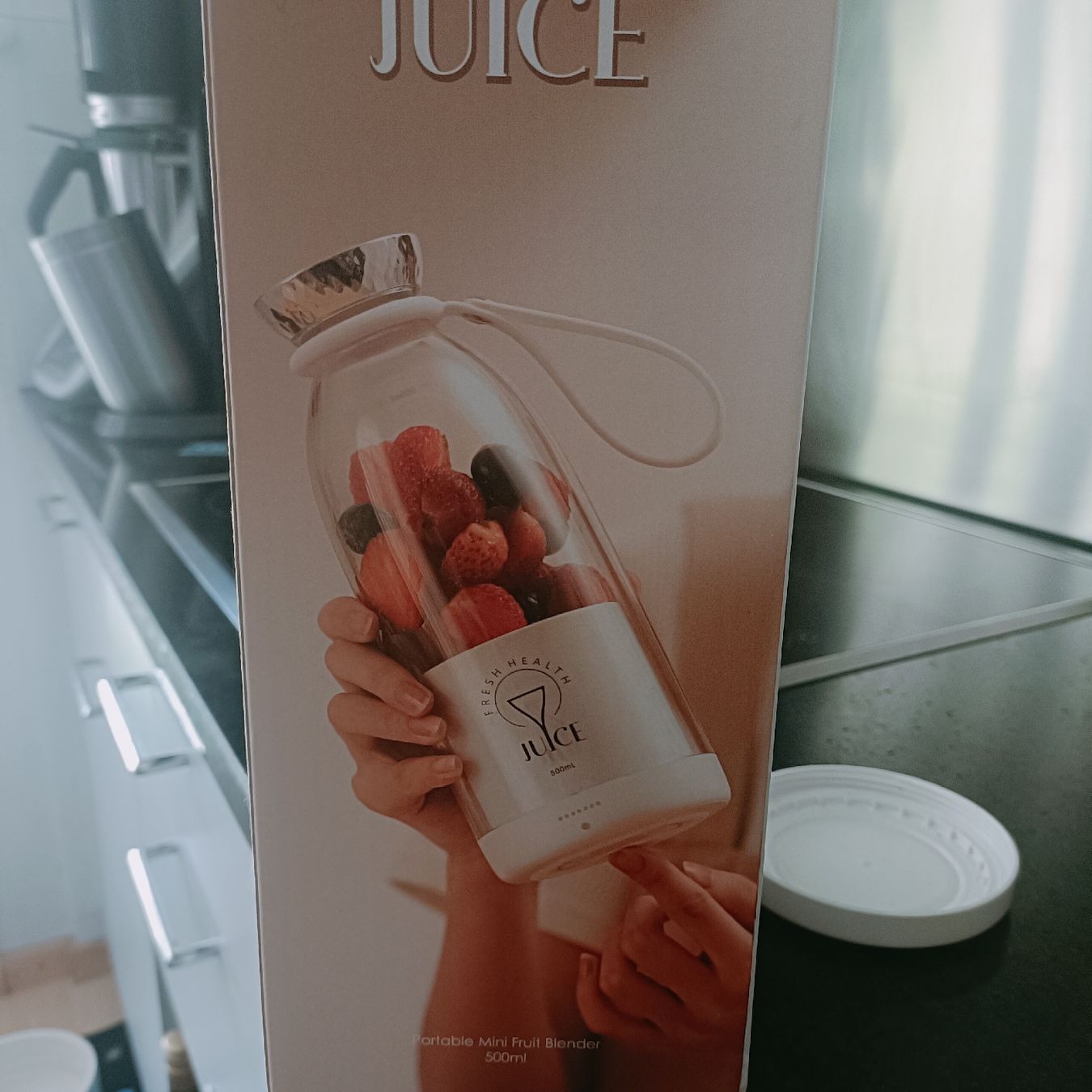 Sonstiges Geschirr & Gläser: Portable Mini Fruit Blender 500ml neu – Neu und originalverpackt aus Rotkreuz von mar_wn5h 2