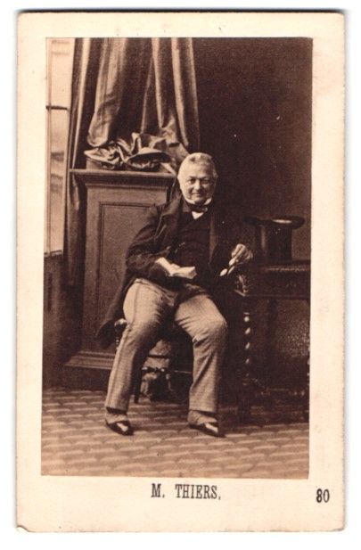 Fotografie &  Plakate: Fotografie Portrait Adolphe Thiers, Pr – Gebraucht aus Berlin von bartko-reher