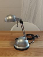 Lampe de bureau design articulée argentée