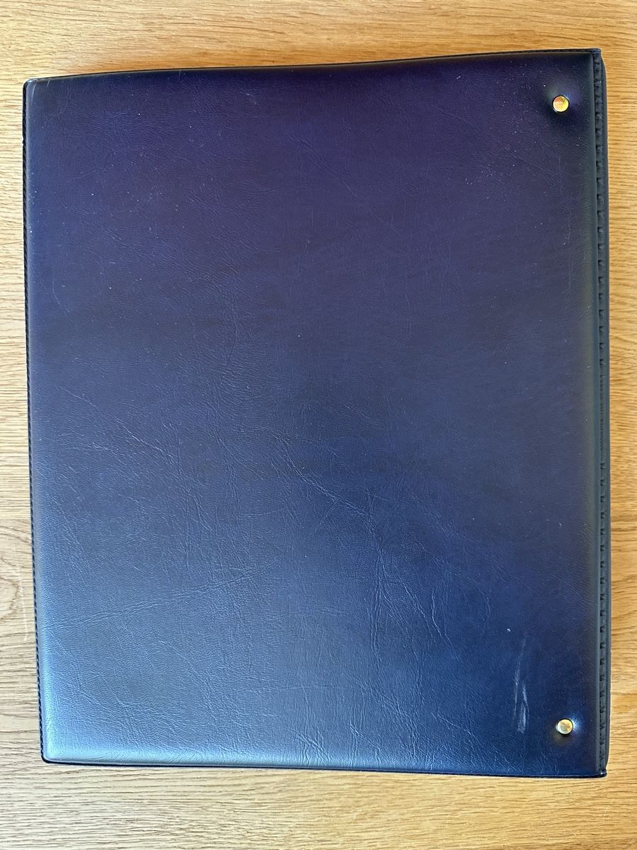 Alben: Luxus Ringbinder blau mit 14 großformatigen Einlageblätter  – Gebraucht aus Schmitten / FR von Samsara169 5