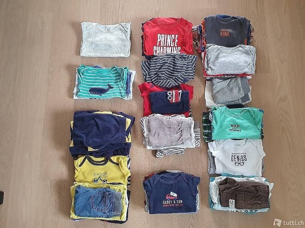 Kleiderpakete & -sets: Grosses Carter's-Set Boys, 62 Teile – Gebraucht aus Neftenbach von TheKringel
