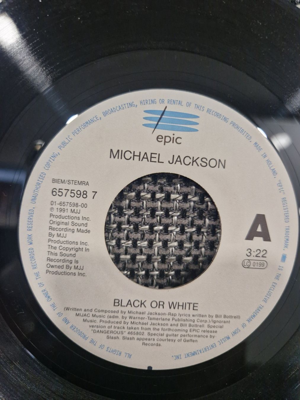 Dischi in vinile: Michael Jackson Black or White Vinyl – Usato da Stetten SH venduto da ExtremMIB 3