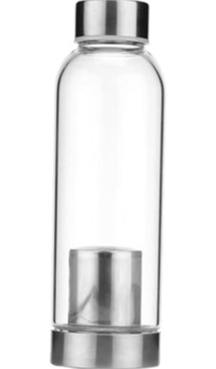 Borracce & Thermos: Glasflasche mit Edelstahl teesieb – Nuovo (secondo la descrizione) da Winterthur venduto da Puma2662 3