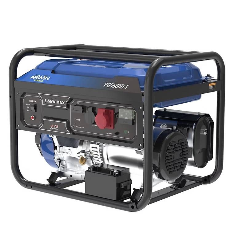 Generatori di corrente: Arwin Stromgenerator PG5500D-T 5000W  Neu & ungeöffnet – Nuovo e nell'imballaggio originale da Regensdorf venduto da rush247 2