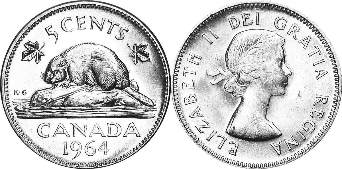 Tutti le monete: 5 Cent Canada 1964 – Nuovo (secondo la descrizione) da Kriens venduto da TSCH1