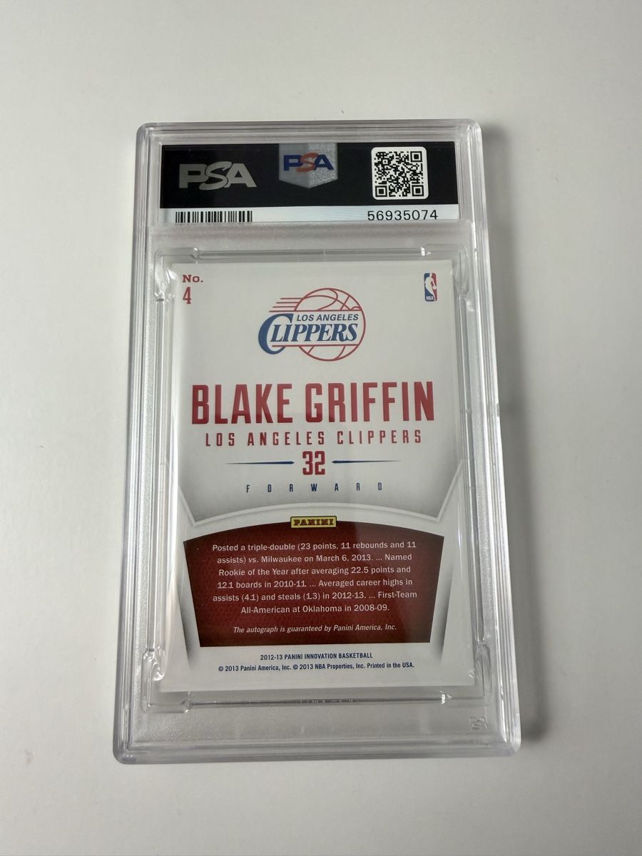 Cartoline: Carte Blake Griffin PSA AUTOGRAPH (signed) – Usato da Payerne venduto da x_g_pdw8 1