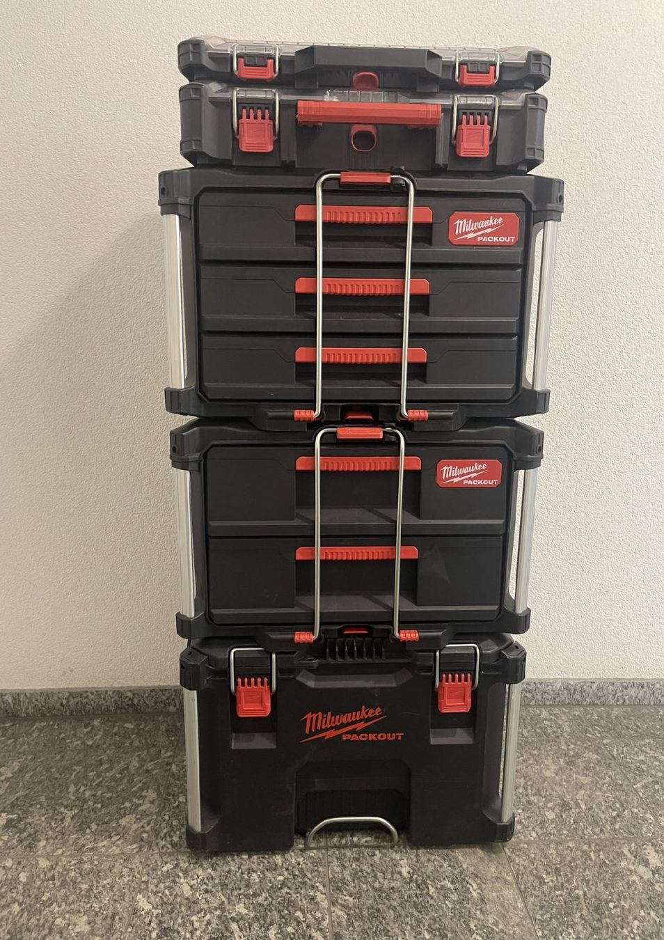 Milwaukee Valises de voyage: Milwaukee Packout Box-Set – D'occasion à Degersheim par BA_Degersheim
