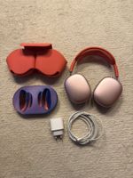 Apple AirPods Max Pink mit Smart Case, Netzteil und Halter