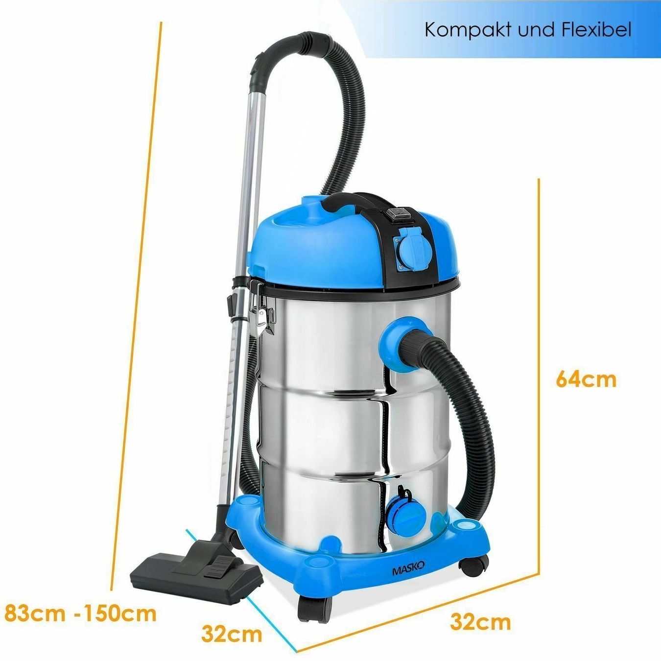 Staubsauger & Zubehör: MASKO Staubsauger 2300W Blau – Neu und originalverpackt aus Bottighofen von zaap 6