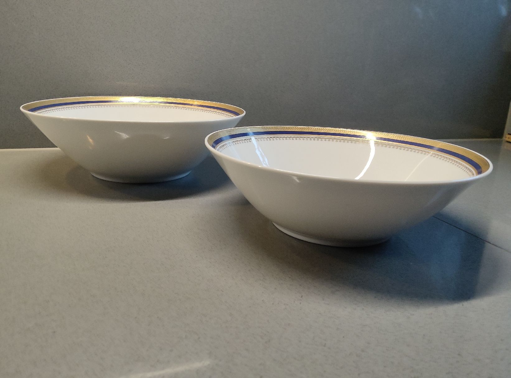 Schalen: 2. Exclusive SERVIER - Schüssel/ MITTERTEICH Bavaria W. Germ – Neu (gemäss Beschreibung) aus Minusio von Todesca 3
