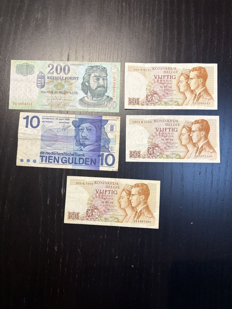 Banconote: Billets belge et hollandais  – Usato da Autigny venduto da Irochmaiden33