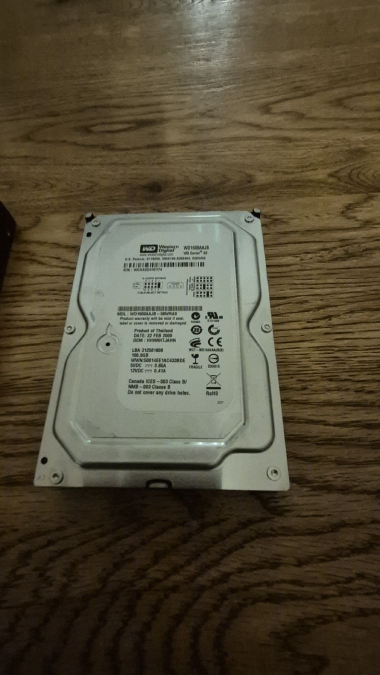 Western Digital Dischi rigidi: 2x 160gb ide hd western digital  – Usato da Léchelles venduto da sim7891 4