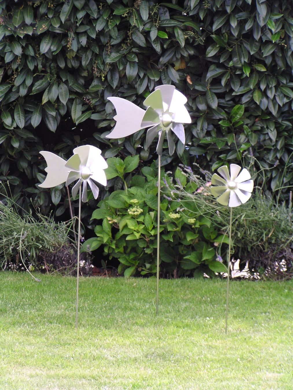 Tutte le decorazioni: Windrad aus Aluminium Ø 12 cm – Nuovo e nell'imballaggio originale da Steffisburg venduto da Joya-01