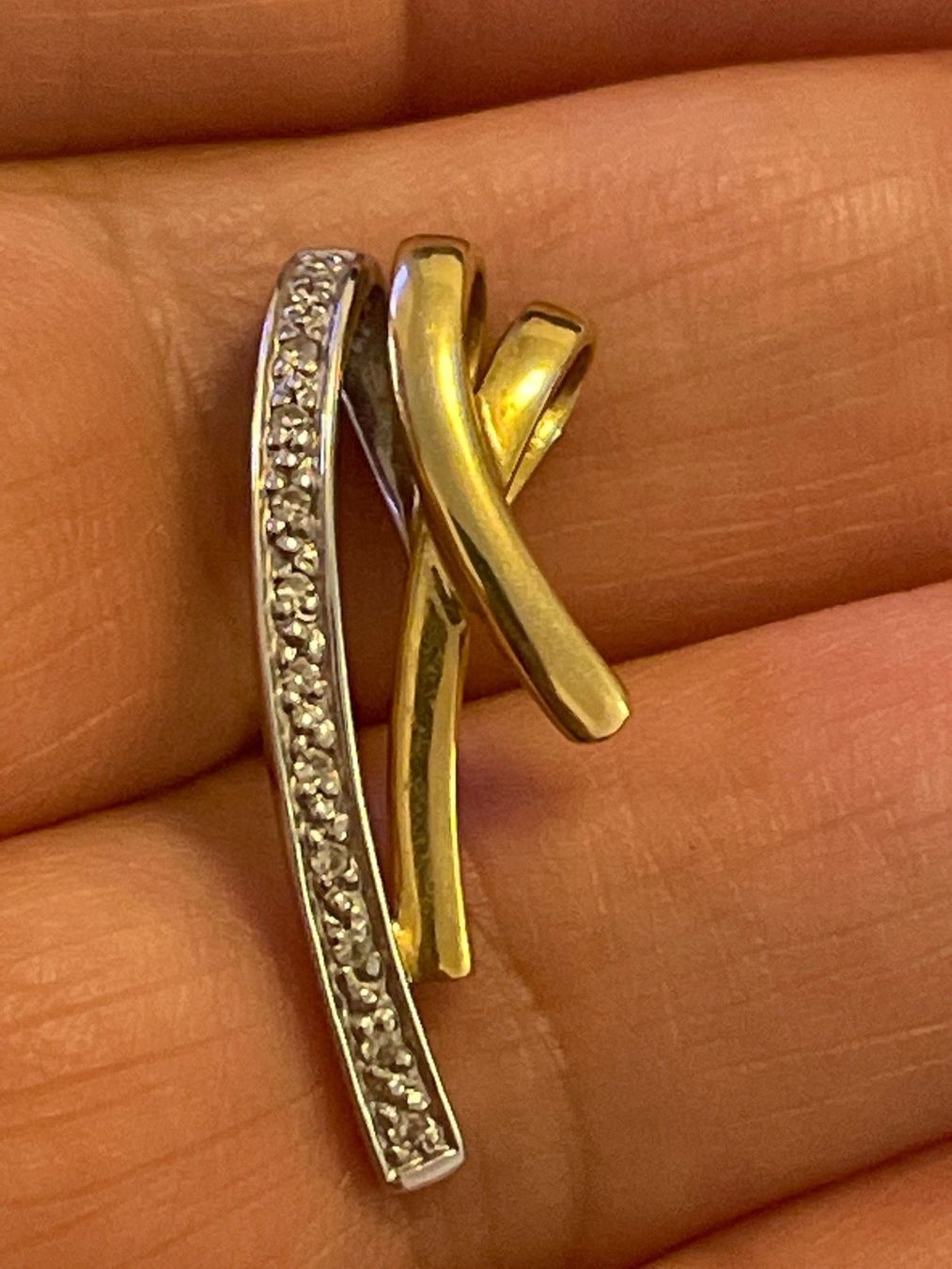 Ciondoli: Pendentif en or 18c avec diamants – Usato da Montreux venduto da Pipo7878 2