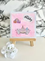 Süsse Geburtstagskarte Mäuse Torte Geschenk handgemacht sale