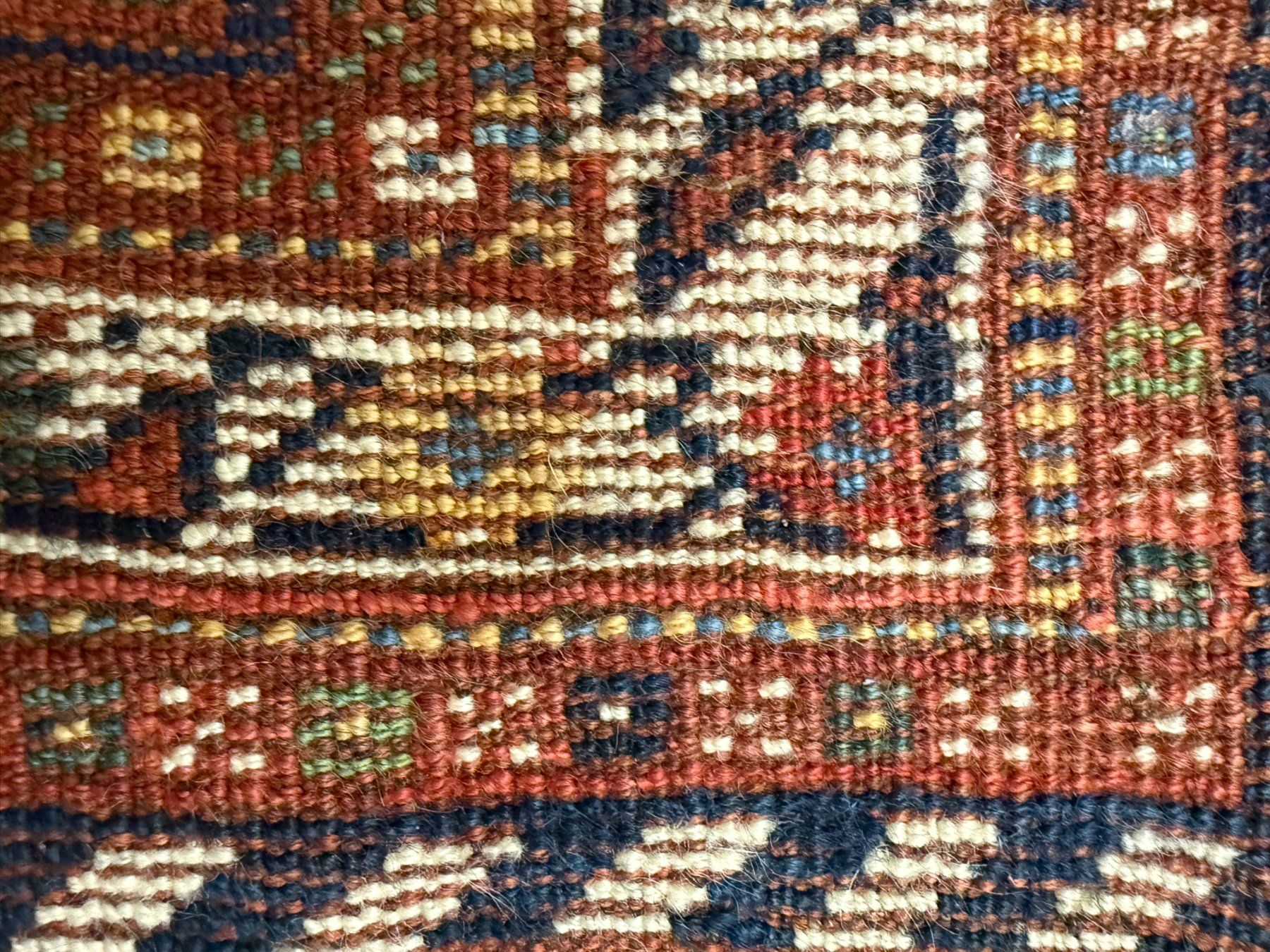 Tappeti: Khamseh antiker Teppich mit wundervollen Farben 117x80cm – Usato da Vacallo venduto da cri_229f 3