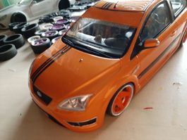 Ford Focus ST Modellauto, Orange, Tuning, Sammlerstück!