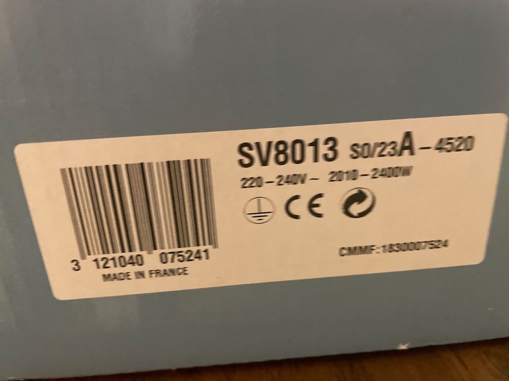 Tefal Ferri da stiro: TEFAL SV 8013-6.2 Bars Express – Usato da Zürich venduto da Chitonarumara 9