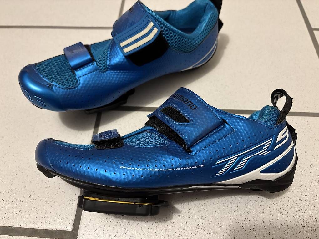Chaussures hommes: Triathlon Shimano Veloschuhe Gr. 41 – D'occasion à Adlikon par Sam1976 1