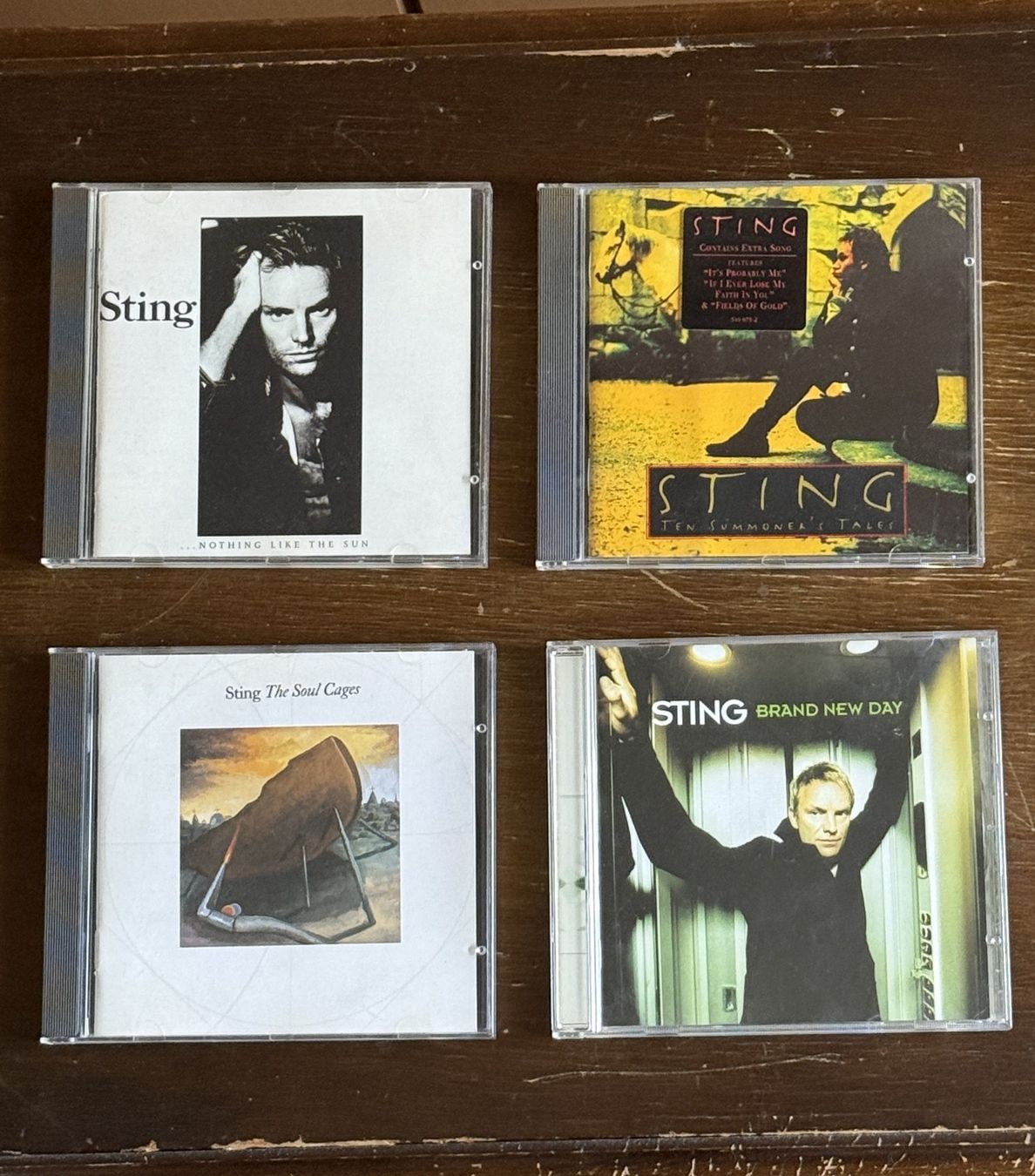 CD: 4 CD´s von Sting – Usato da Itingen venduto da Spawn