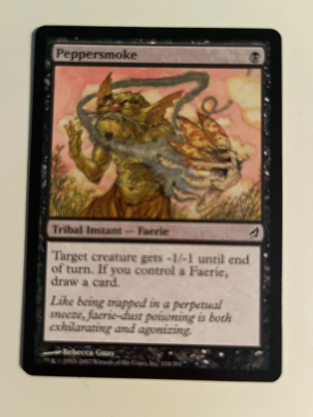 Magic The Gathering Carte collezionabili: 1 x Peppersmoke - Magic: The Gathering - MtG – Usato da Kriens venduto da Shadi1980