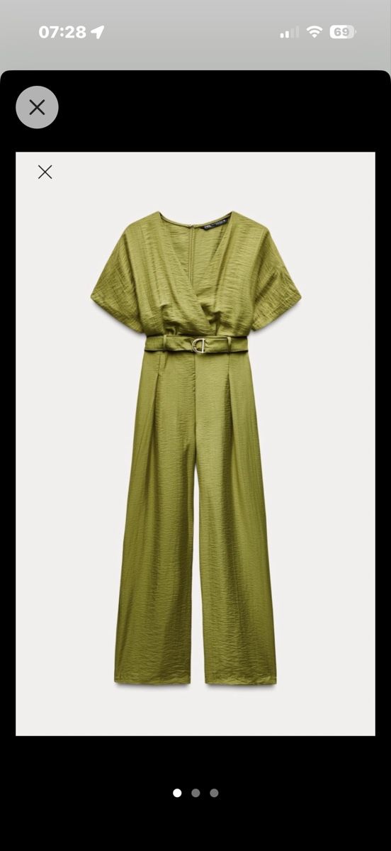 Zara Jumpsuits: Combinaison Zara kaki, Taille S neuf – Neu und originalverpackt aus Ballens von Annushka26
