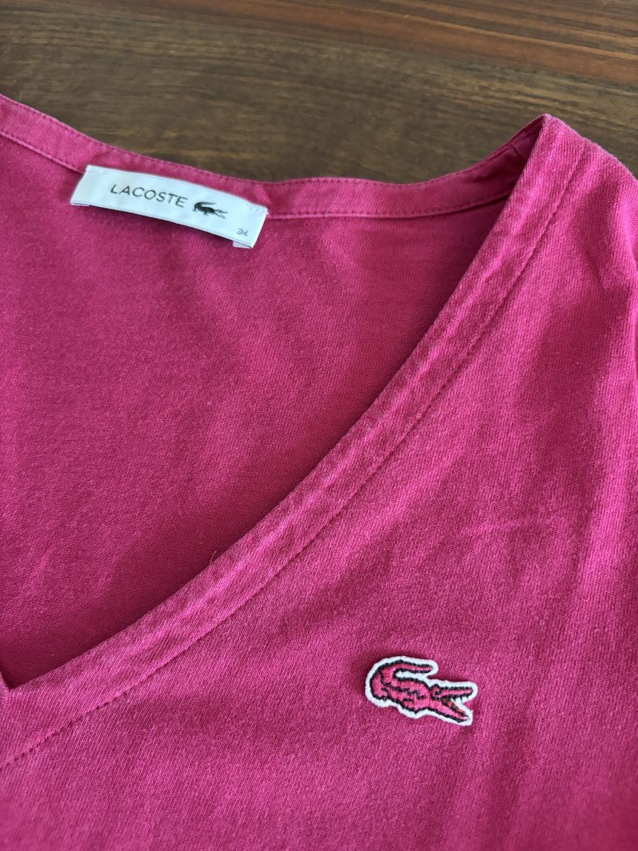 Lacoste T-shirt: T-Shirt Lacoste Gr. 34 Baumwolle – Usato da Winterthur venduto da san_wd8j 2