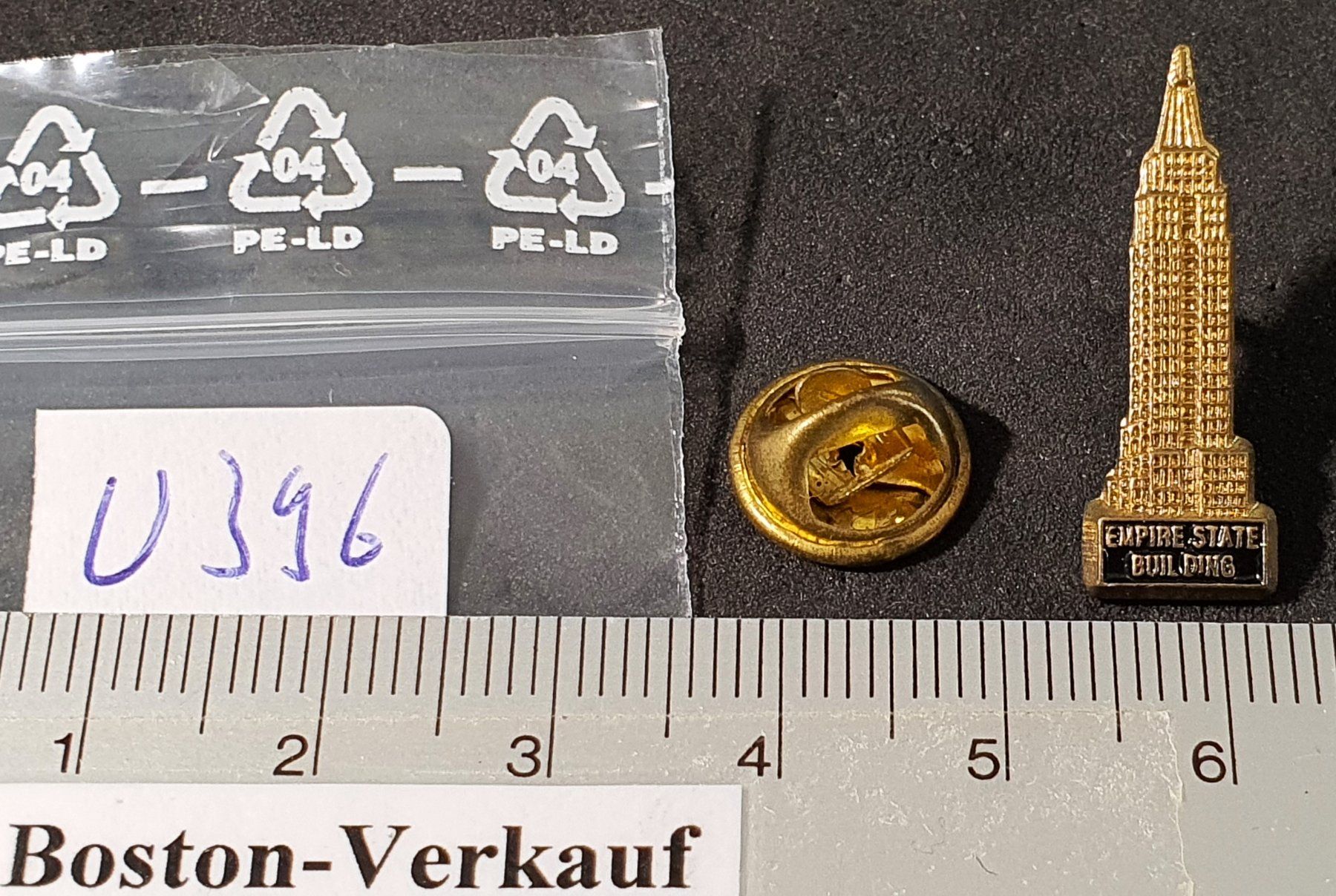 Baukästen: U396 - Pin Empire State Buil Ding – Gebraucht aus Reinach BL von Boston-Verkauf 2