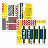 Lego Sticker für 42055