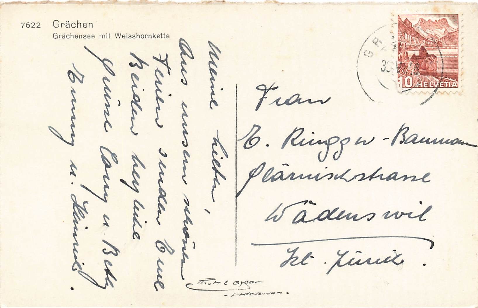 Cartes postales: Grächen – D'occasion à Biasca par Blenio71 1