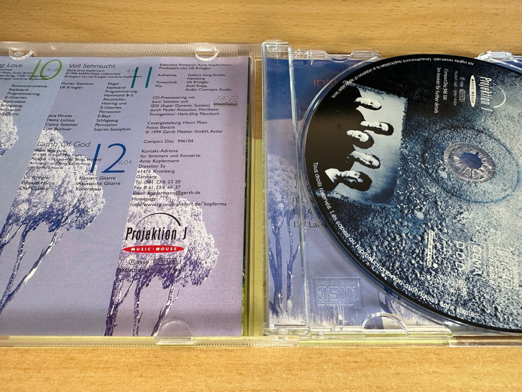 CD: Uli Kringler, Arne Kopfermann, Florian Sitzmann - Changes – Usato da Rikon im Tösstal venduto da Alpenmutz 2