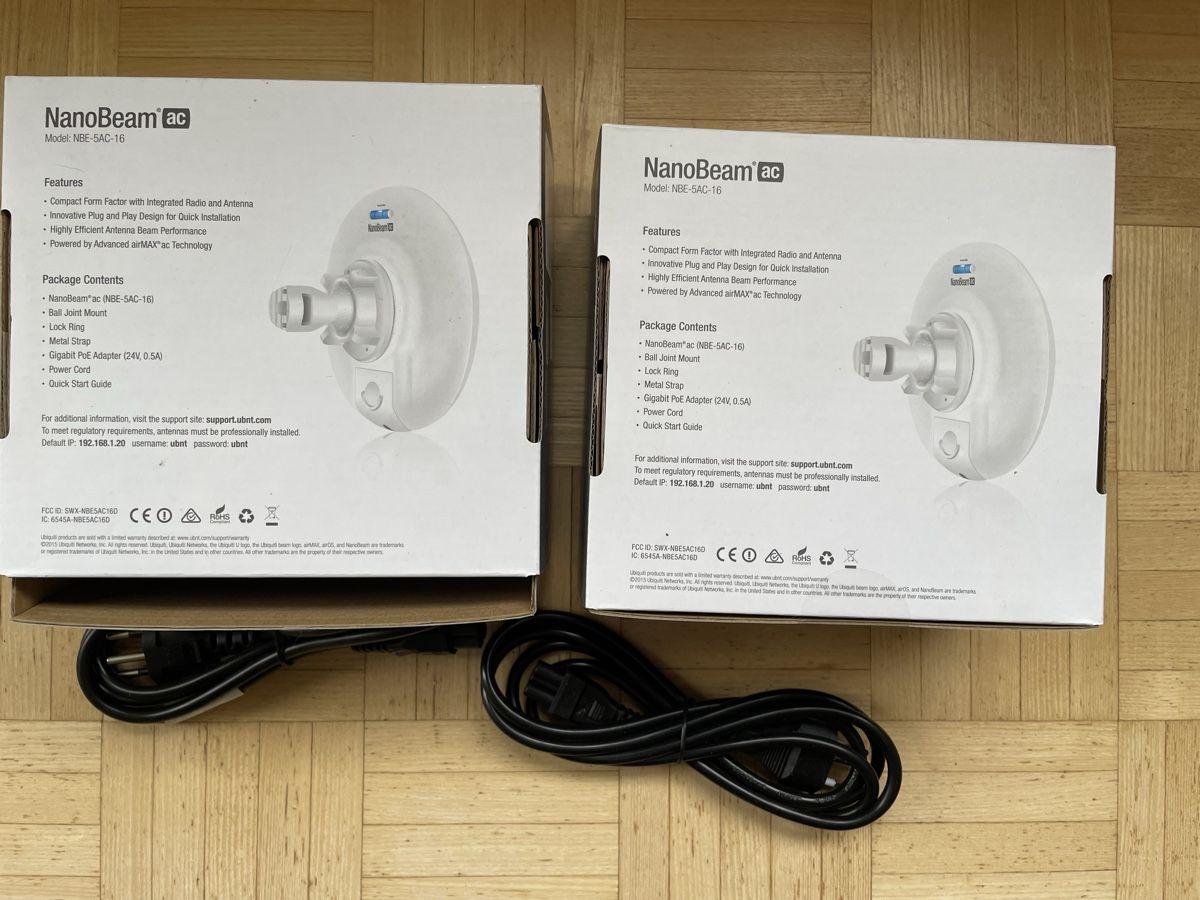 Ubiquiti WiFi: Ubiquiti NanoBeam AC - 2er Set – Nuovo e nell'imballaggio originale da Eich venduto da AllesKaeufer 2