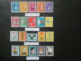 Niederlande Lot ab Nr. 712 - 759 postfrische schöne Sätze