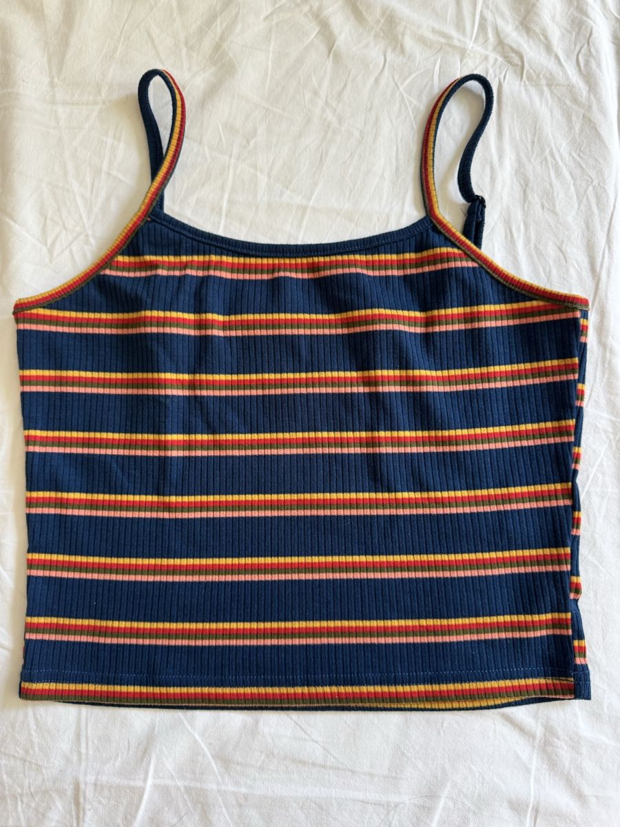 Top: Striped Cami Top - Cool Summer Vibes - Size Medium – Usato da Zürich venduto da olalinda 1