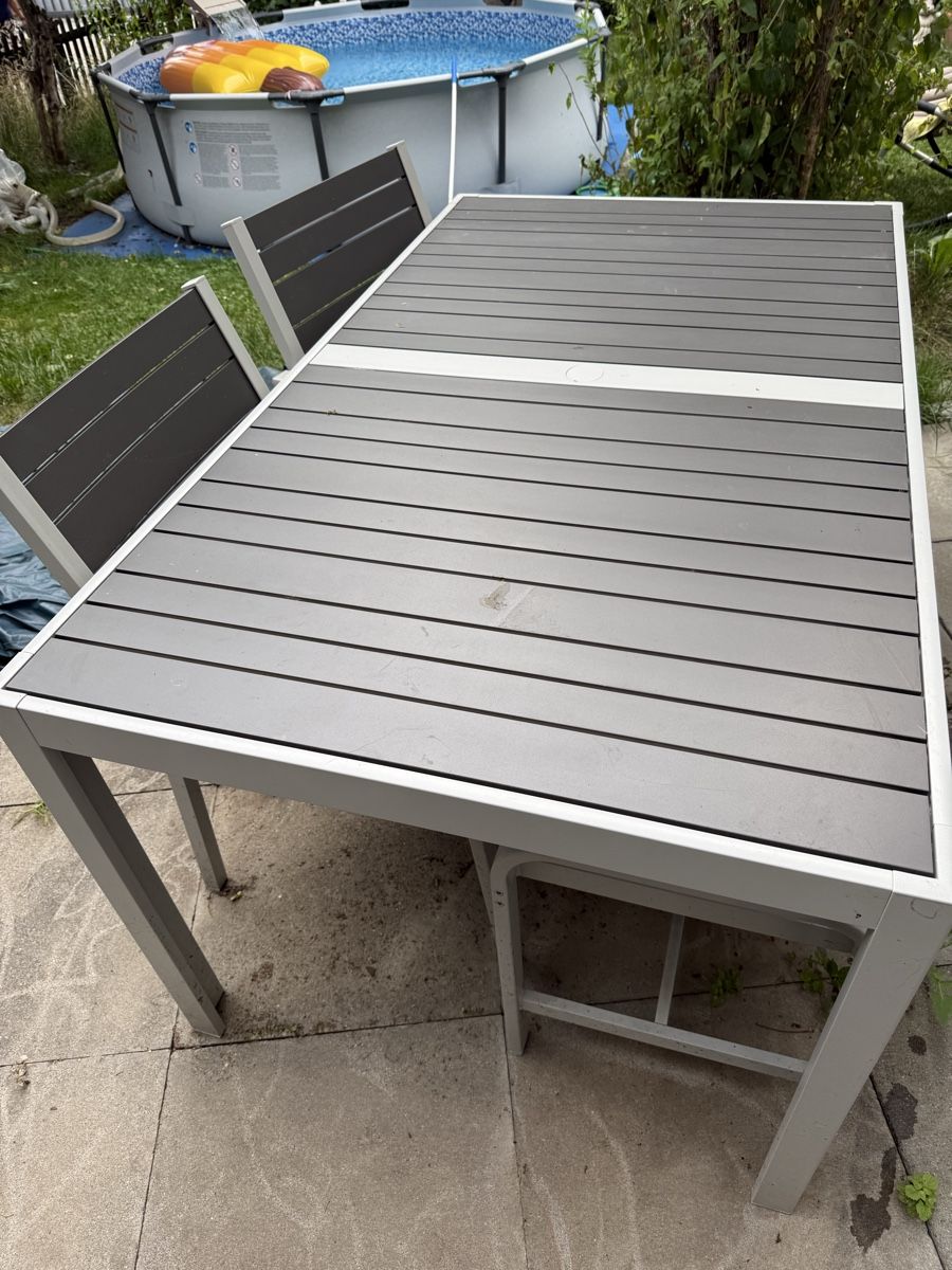 Ikea Set di tavolo e panche: Gartentisch, 2 Stühle und eine Bank – Usato da Domat/Ems venduto da frenchtown13