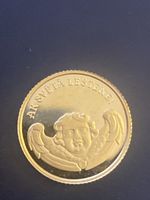 Lettland Goldmünze 999, 1 Lats 2013