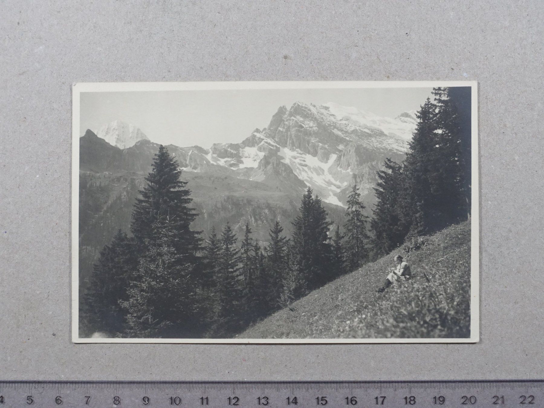 Cartes postales: Mürren, Sefinental, belebt – D'occasion à Lenzburg par fh1