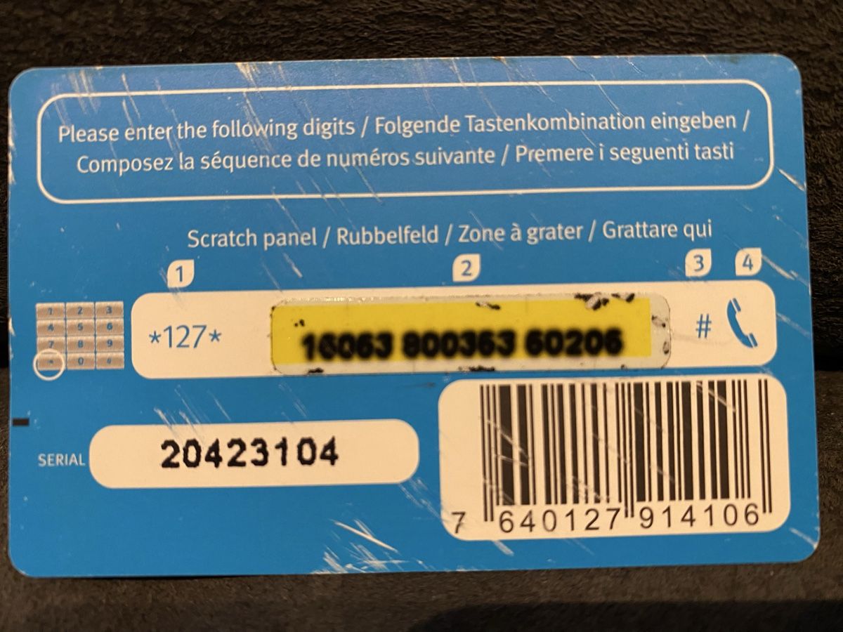 Telefon- & Taxkarten: Carte – Gebraucht aus Lausanne von babacard10 1