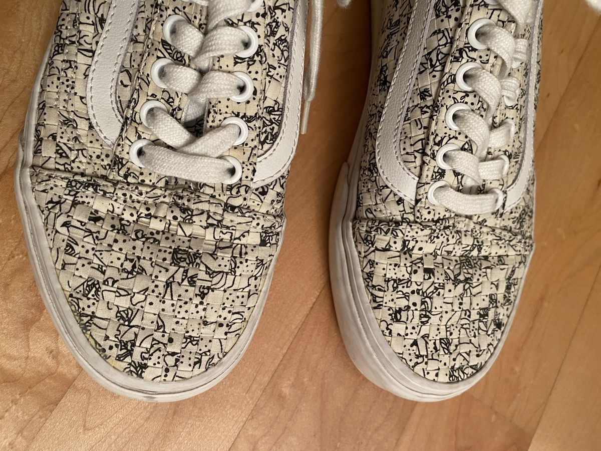 Scarpe da donna: Vans Old Skool Dx Woven Textile Trainers - Multi Col – Usato da Zürich venduto da chi_2svv 2