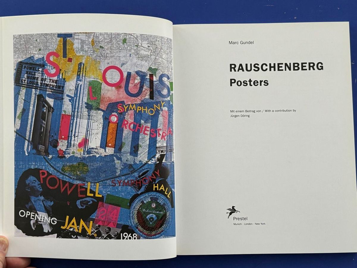 Libri: Robert Rauschenberg Posters. Ausstellungskatalog – Usato da Adliswil venduto da buch_und_kunst 1